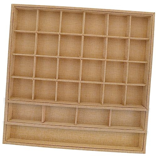 3 pezzi vassoio for gioielli vassoio for orecchini organizzatore di forniture artigianali porta bustine di tè organizer for gioielli custodia for gioielli for ragazza anelli for ragazza organizer for