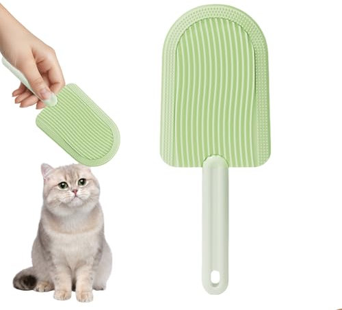 Cosmeria Katzenbürste Für Langhaar Und Kurzhaar, Ergonomischer Griff Und Sanfte Pflege Für Alle Katzenrassen