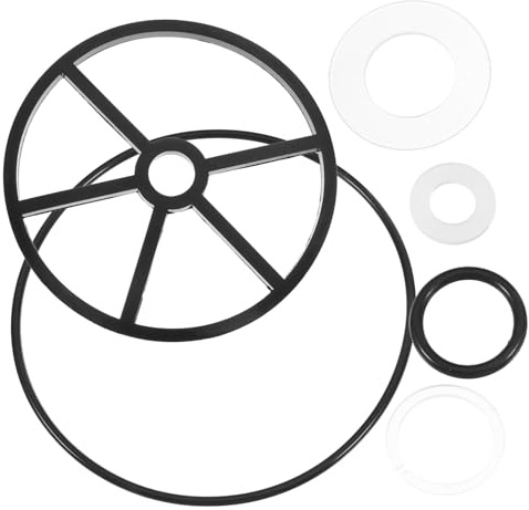 SUPVOX Juntas para Válvula de Filtro de Piscina y Anillos de Duraderos Fácil Instalación y Compatibles con para Filtración y Protección del Equipo