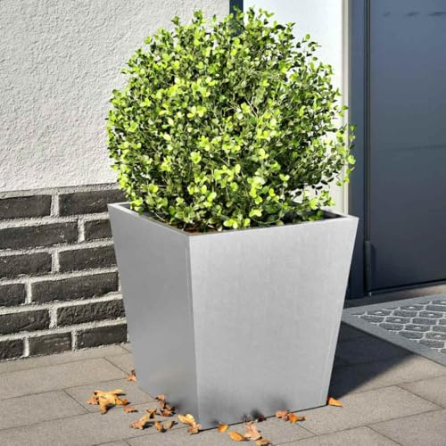 Hochbeet Kräuterbeet Pflanzkübel,Pflanzkübel 2 STK. 40x40x40 cm Verzinkter Stahl,Für Gemüse Kräuter Blumen,Weit Verbreitet