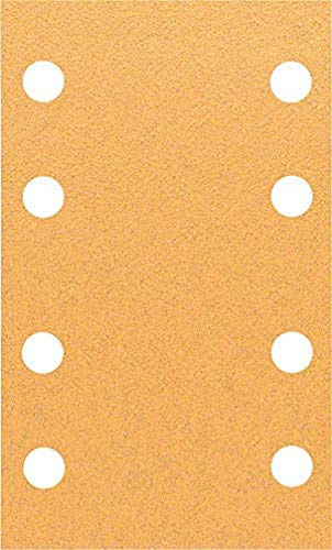 Bosch Professional Schleifblatt für Schwingschleifer Holz und Farbe Best for Wood an Paint (10 Stück, Körnung 80, C470), 2608607230