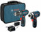 BOSCH CLPK22-120 12V Max Cordless 2-Tool Combo Kit with 3/8 in. Drill/Driver, 1/4 in. Impact Driver, (2) 2 Ah Batteries, Charger and Case