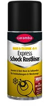 Caramba Express Schock Rostlöser, Rost- und Schmutzentferner für Metall-Gewinde in Auto und Haushalt, Spray mit 4-Fach-Wirkung, Mono-Sprühkopf, 100 ml