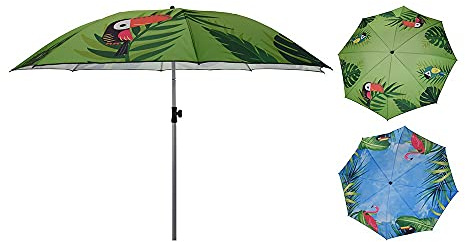 Pro Beach 81194 Sonnenschirm Animal Print, D 200 cm