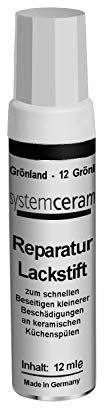 SYSTEMCERAM Reparatur Lackstift GRÖNLAND für KeraDomo Spülen / Ausbesserungsstift