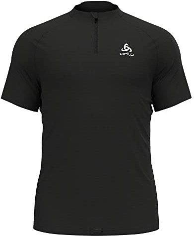 Odlo Laufshirt Herren Kurzarm Essential I Sport Shirt Männer I Sport Oberteil I Fitness Shirt
