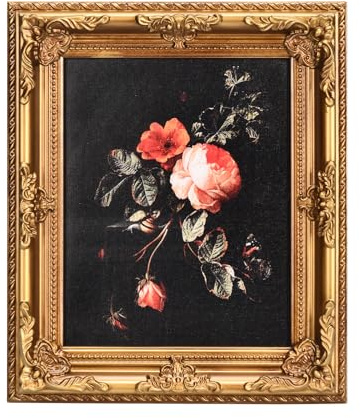 HAOYUANFRAME Wooden Vintage Picture Frame 11x14 Antique Gold Photo frame with Acrylic Glass for Photo Display Baroque Tabletop Wall Hanging Home Decor Picture Frames