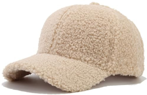 DURINM Baseball cap Winter Cappello Baseball Invernali Cappellino in Lana Berretto da Baseball Unisex Cappelli Invernali Cappelli per Circonferenza della Testa Cappellino con Visiera