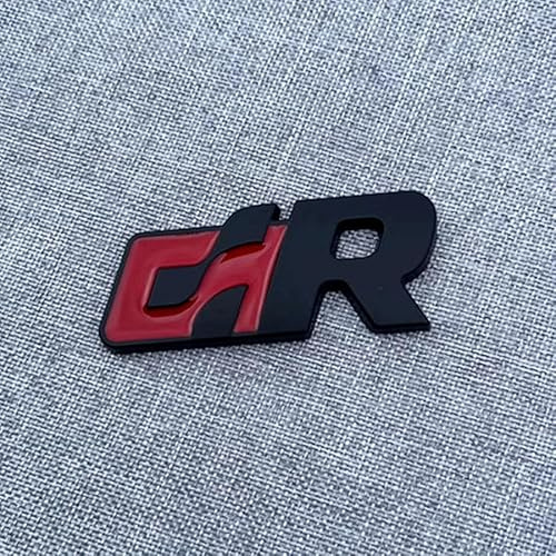 ZLSXTN Coche Insignia Logo para Toyota Corolla Touring Sports, Etiqueta Metal Letra Frontal Capó Parachoques Trasero Emblema Protección Etiqueta Engomada Logotipo Coche Auto Accesorios,E