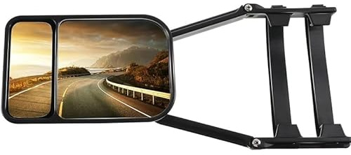 rétroviseur Caravane Double Miroir Universel De Remorquage De Remorque, Extension De Rétroviseur À Clipser, Miroir De Remorquage pour Remorque Rétroviseurs Remorquage