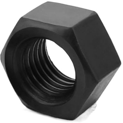 1/5/10 Stück Sechskant-Vollmuttern Feingewinde Güteklasse 8,8 Sechskantmutter M8 M10 M12 M14 M16 M18 M20(1pc,M12x1.0)