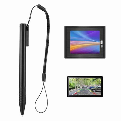 Ouitble Resistiver Touchscreen Stift Kratzfester Optischer Stift, Eingabestift Touchstift mit Springseil Nur für Resistiven Touchscreen MP4/POS/PDA Navigator