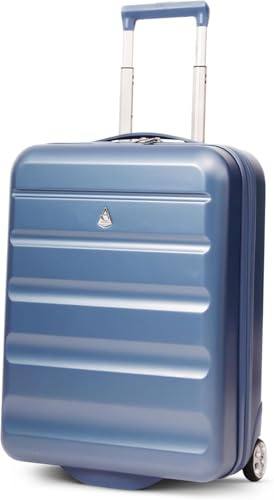 Aerolite Erweiterbar 55x40x20cm auf 55x40x23 cm Lufthansa Eurowings Ryanair Wizz Air Priorität und mehr Maximale Größe, Leichtes Hartschale Handgepäck Koffer 55x40x20 55x40x23 mit 2 Rädern
