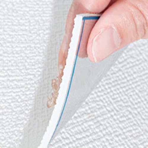 Dämmtapete für Innenwände, Isoliertapete Selbstklebend, Dämmmatte - Wasserfest und Feuchtigkeitsbeständig und Wärmedämmung für Wandschutz und Wanddekoration(Weiß,50 x 3000 x 0.5 cm)