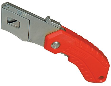 STANLEY 0-10-243 Couteau de securité pliable, Jaune