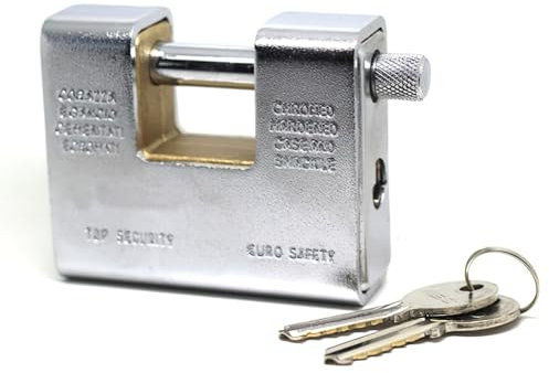 Maurer 3100190 Lucchetto quadrato per tenda corazzata 80 mm.