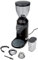 GRAEF CM802 - Macinacaffè elettrico, alloggiamento in alluminio, contenitore per chicchi 350 g, macina a cono in acciaio inox, 40 gradi di macinatura, portafiltro, nero