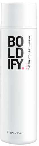 BOLDIFY Thickening Shampoo - Rice Water for Thinning and Oily Hair - Volumizing Shampoo for Fine Hair, Weightlessly Removes Excess Oil - 8oz