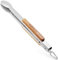 Grillfaktur Longue pince en acier Inoxydable pour barbecue (45 cm) avec manche en bois de palissandre de haute qualité