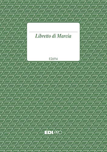 Edipro E2694 Carnet de route pour véhicules 64 pages 31 x 24,5 cm