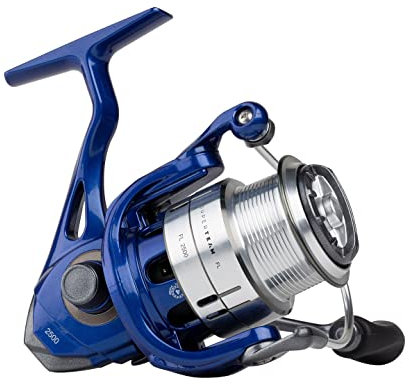 Shakespeare Superteam FL Angelrolle – Leichte Friedfischrolle für Waggler, Posen. oder Feederangeln – Ersatzspule inklusive, Blue, 3000
