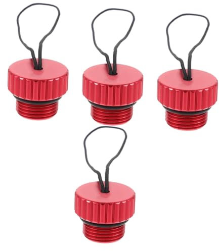 VANZACK 4pcs Dive Tank Cap Stem Cap for Scuba Tank Air Valve Cover Diving Valve Protector