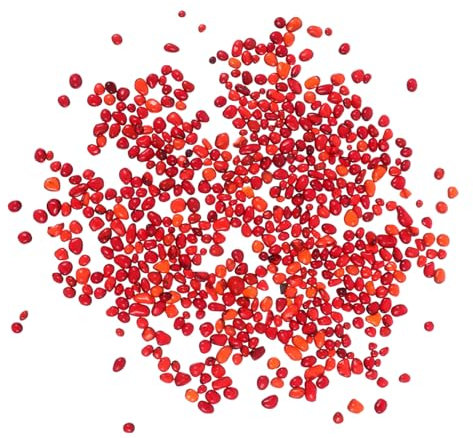 Yardwe Piedras De De Colores Guijarros De Vidrio para Acuario Decoración De Pecera para Paisajes De Peceras