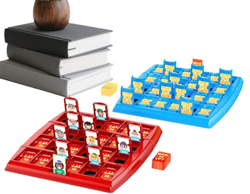 Gedächtnisspiel – Lernspiel zum Raten | Logisches Puzzlespiel | Für Zusammenkünfte zu Hause, Familienabende, Urlaub, Kindergarten, Camping und Picknick