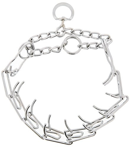Choker Prong/Pinch/Spike Chain Collar 20 for Dogs up to 250 Lbs