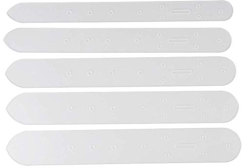 5Pcs Belt Hole Template Acrylic Template Leather Carving Belt Punching Template DIY Set,25/30/35/38/40mm