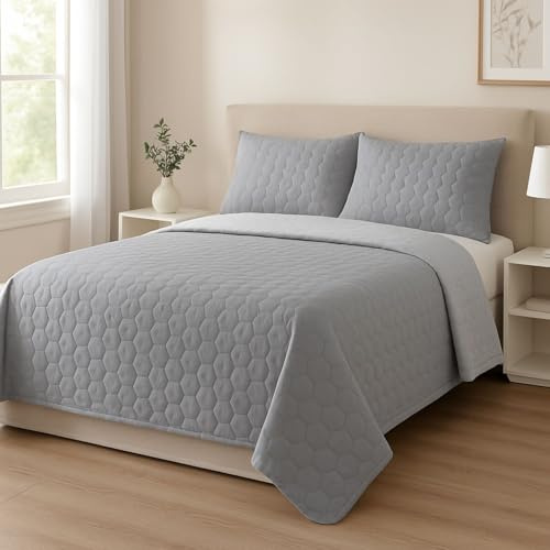 Leonardo home - Copriletto matrimoniale primavera-estate tinta unita double face 100% poliestere e 100% MADE IN ITALY.