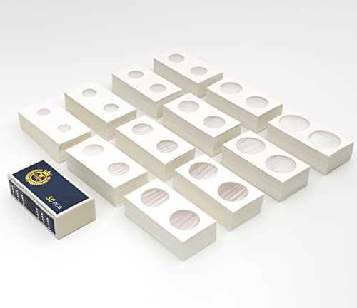 Boen 600Pcs Coin Holder 12 Assorted Sizes are Professional Coin Holders for Colletors (Coin Flips 12 Assorted Sizes 600 pcs)