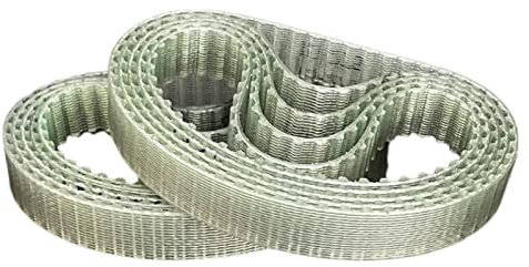 Prämie 10 Stück Stahldraht PU Zahnriemen mit geschlossener Schleife Breite 10/15/20 mm Breite 290 295 300 305 310 315 320 325 330 335 Polyurethan-Riemen (Größe : T5-290, Farbe : 20mm)