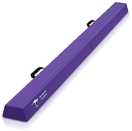 Kangaroo Hoppers Gymnastics Balance Beam for Kids, 8FT