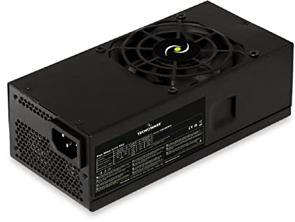 Tecnoware Power Systems - Alimentation ATX 300W, Refroidissement Silencieux, Protection Surtension, Connecteurs SATA/Molex, 300 TFX