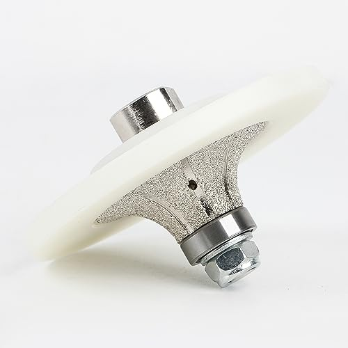 Diamant-Handprofiler/Fräser, weiße Nylonabdeckung für Granit-Arbeitsplatten, volle Bullnose (B20)