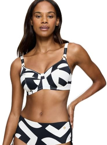 Triumph Summer Allure W 01 White – Dark Combination, White - Dark Combination., 46