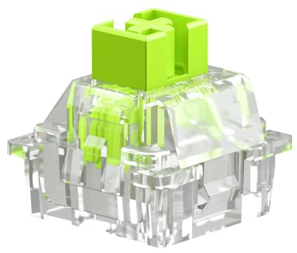 GLORIOUS Raptor Switches Magnétiques À Cliquetis (36 Pièces Lubed) | Pour Claviers GMMK 3 HE, Retour Haptique Nette, Barre Clic Premium Précise, Design Transparent RGB, Déclenchement Rapide