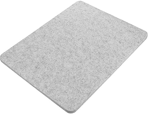 SEWOART Tapis De Repassage En Laine Gris 13,5x17 Pouces Résistant à La Chaleur Pour Quilting Et Couture Adapté Aux Voyageurs Et Étudiants Université