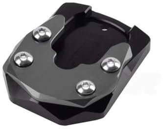 KZYQDARS Motorrad Seitenständerplatte Für Y&AMAHA Für Xmax 400/300/250/125 Motorrad Einzelständerabdeckung Fußvergrößerungspolster Seitenständer Schuhe Unterstützung(Grey)