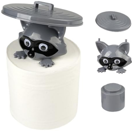 Lustiger Waschbär Toilettenpapierhalter Wandmontage | Lustiger Waschbär, Praktischer Organizer, Wandmontage, Bad, Wohnmobile, Gäste WC, Apartment, Hotel, Vanity