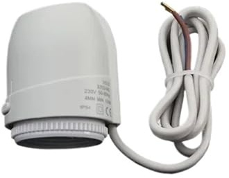 HWWW 1 pezzo di attuatore elettrico for collettore di riscaldamento a pavimento NC 230V M30x1,5mm(3)
