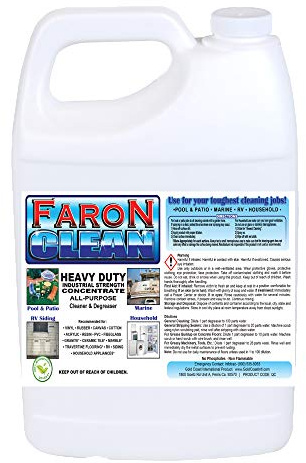 FaronClean Pool and Patio Furniture Cleaner-One Gallon Bottle