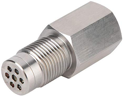 KIMISS Oxygen Sensor Extension, M18x1.5 Edelstahl Auto Universal Oxygen Sensor Extender Spacer Adapter Sauerstoffsensor Erweiterung