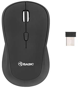 TELLUR Ratón inalámbrico básico, Normal, Negro