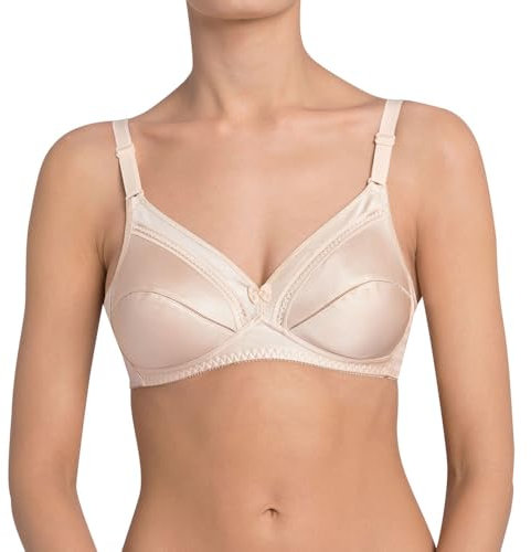 Triumph Women's Claudette 200 Stretch N X Non-Wired Bra, White, 38C
