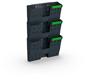 bott Werkstattplaner mit Grundplatte, 3xDokumentenhalter DIN A4 quer