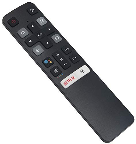 VINABTY 06-BTZNYY-ADRC802V FUR4 Télécommande de Remplacement pour Hitachi TCL Smart TV 06-BTZNYY 49S6510FS 50P8 50P8S 65P8S 43S6500 55P8S 43S6510FS 49S6500 40S6500FS 32S6500S 32A325 40S6800 49S6800