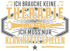 Klarinettenspieler Notizbuch: Klarinette Klarinettenspielerin Spruch Blaskapelle Geschenk / 6x9 Zoll / 120 linierte Seiten