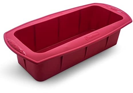 BACKHAUS Grande Stampo per Plumcake, Teglie da Forno Rettangolare in Silicone Platino Antiaderente di qualità Professionale, Rosso